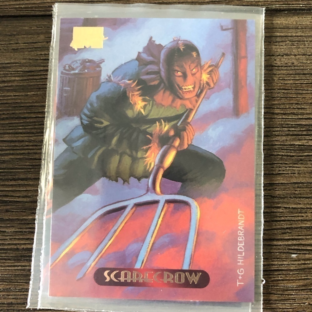 ’94 Marvel Masterpieces trading card: Scarecrow #104